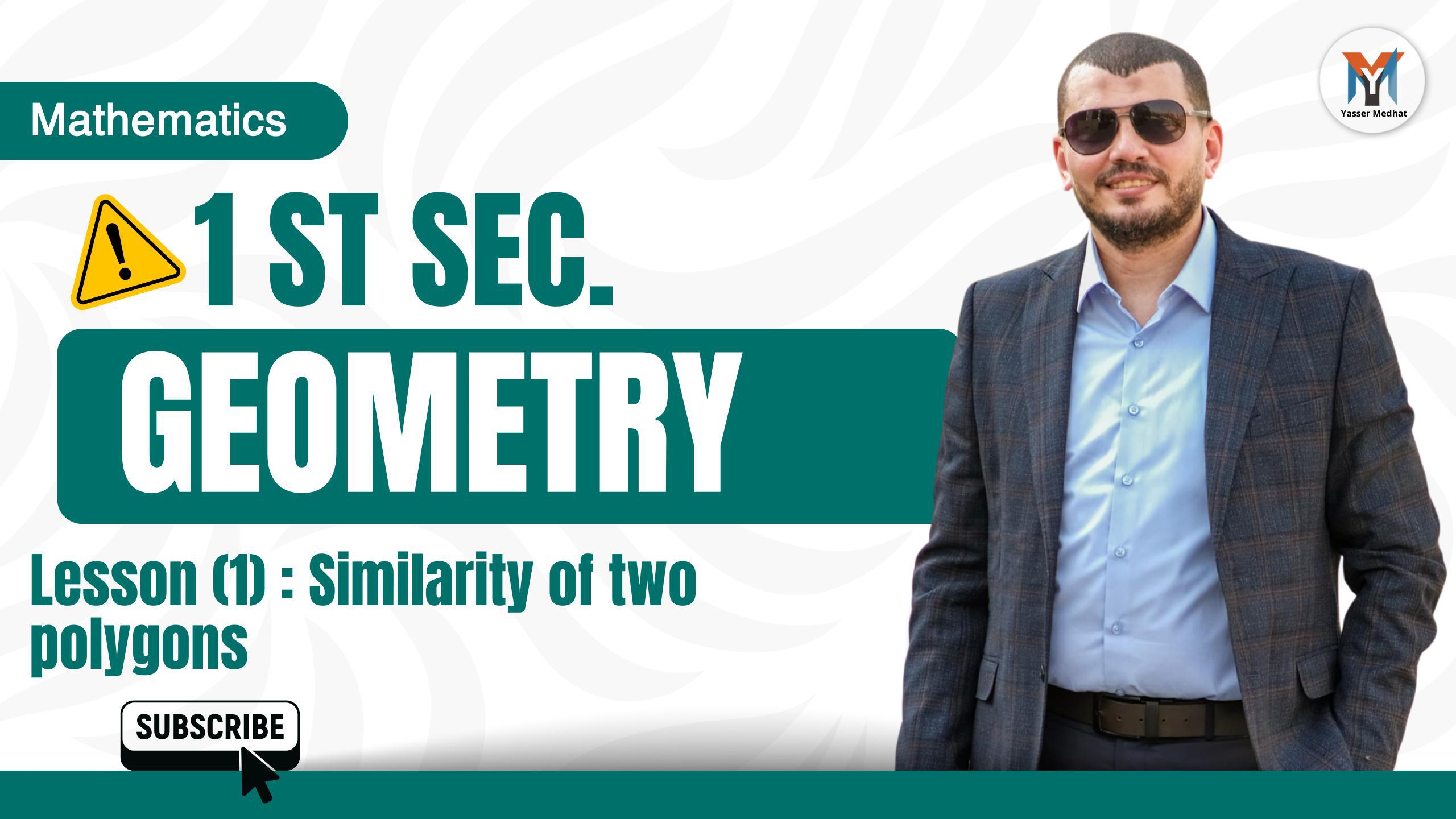 1st secondary : geometry similarity of two polygons