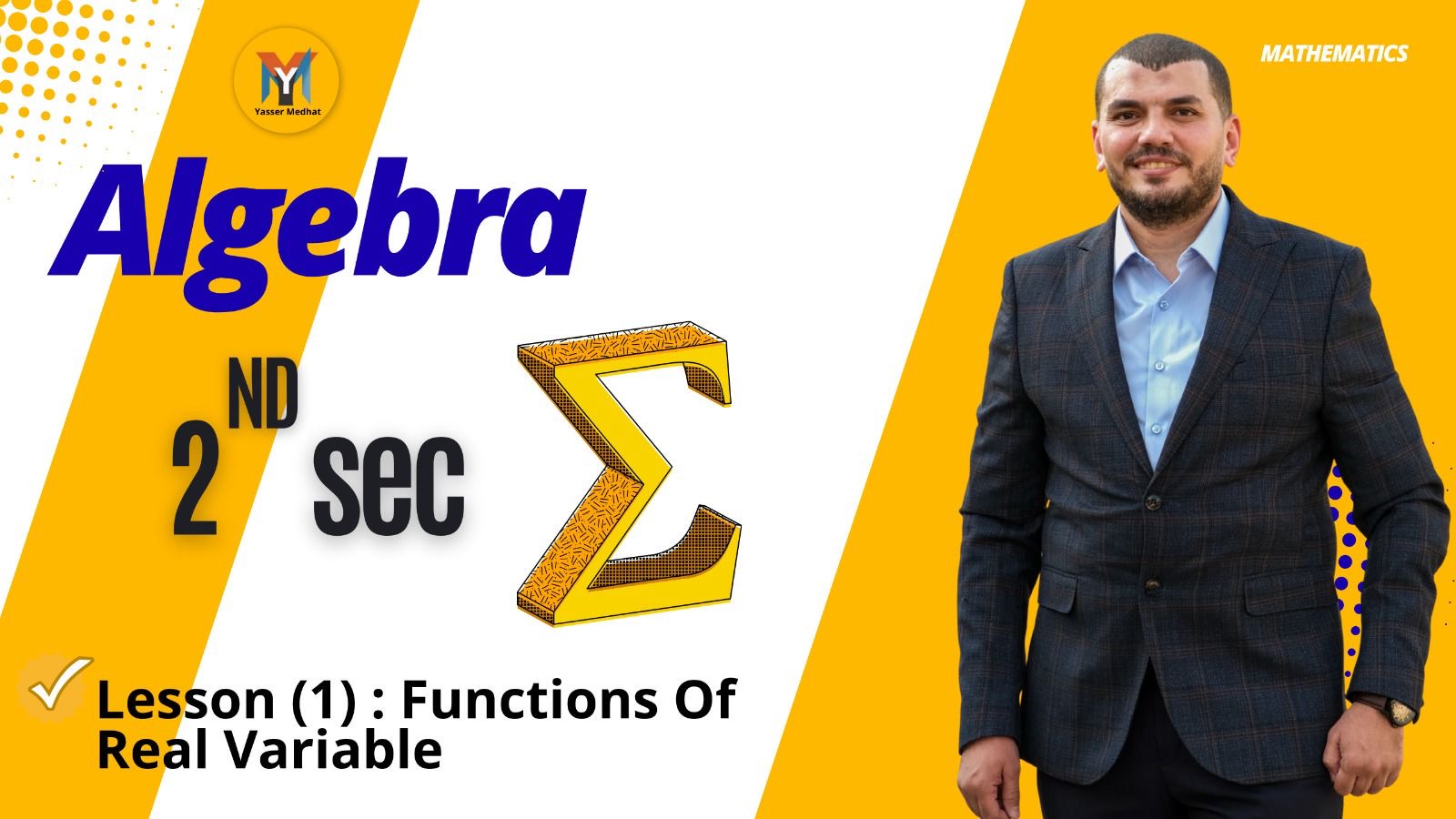 2nd Secondary algebra lesson 1 function of real variable