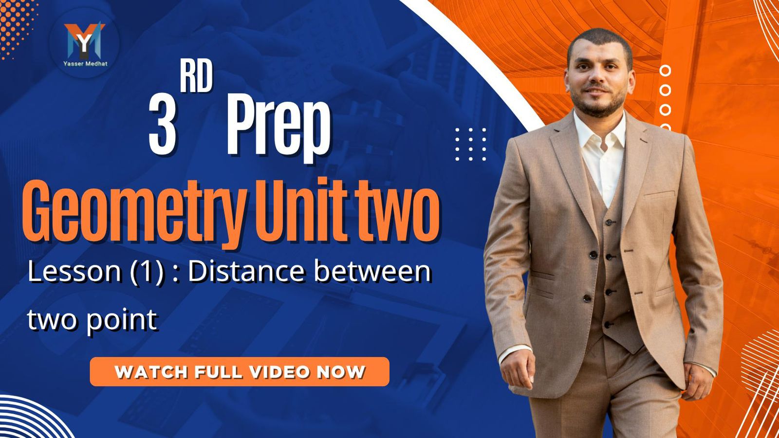 3rd Prep Geometry - Distance Between two points