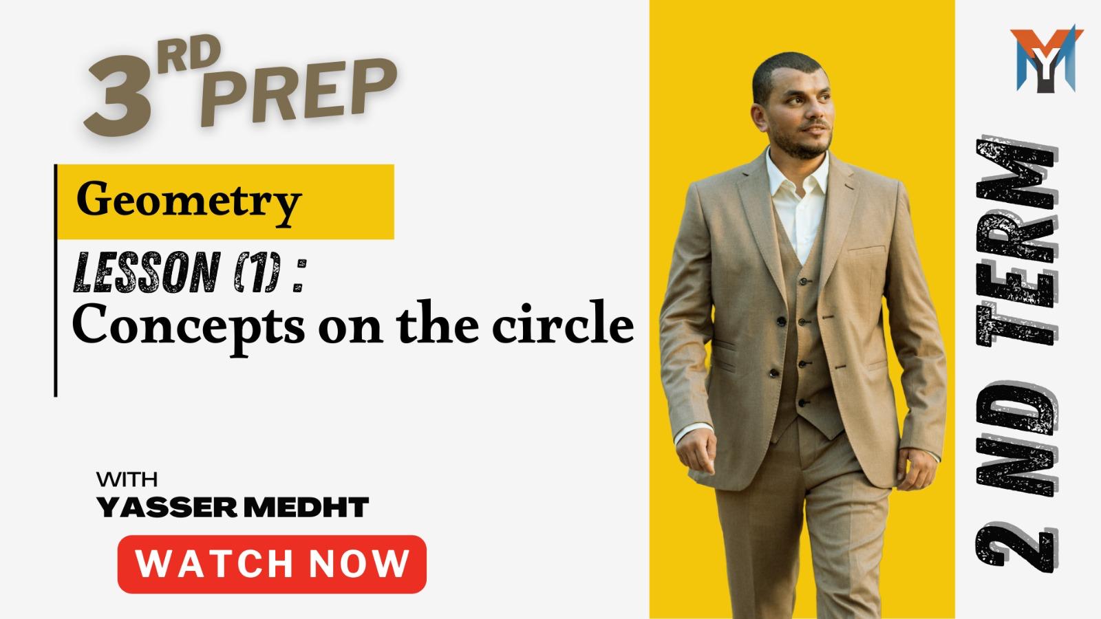3rd Prep ● Second term ● Geometry ■ Concept of circle