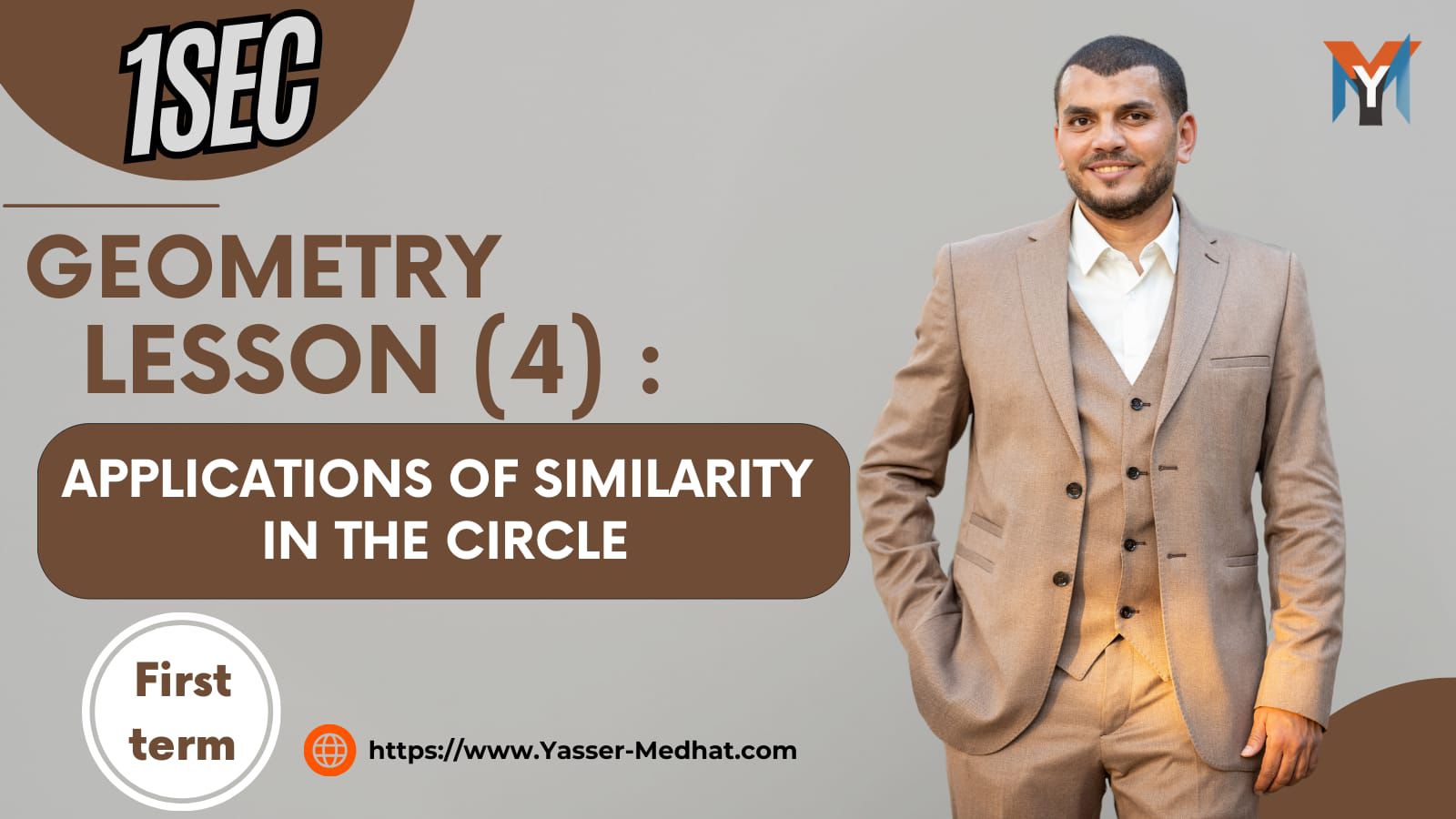 1st Secondary : Geometry Lesson 4 | Applications of similarity in the circle